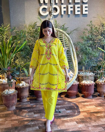 Sharjeena Embroidered