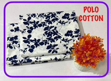 Premium Polo Cotton Fabric – Soft, Breathable & Stylish